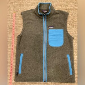 Men’s Patagonia Karstens Vest - Nickel - Small - EUC